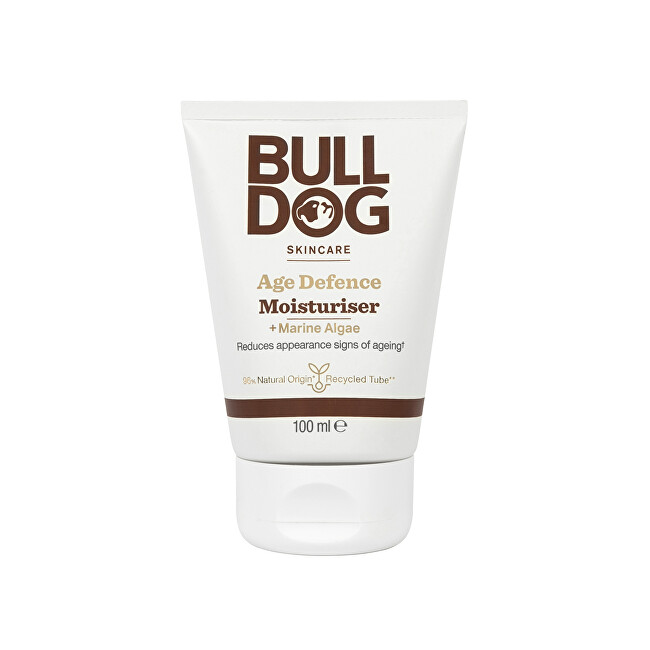 Bulldog Moisturizing anti-wrinkle cream for men Age Defense Moisturiser 100 ml 100ml vietinės priežiūros priemonė