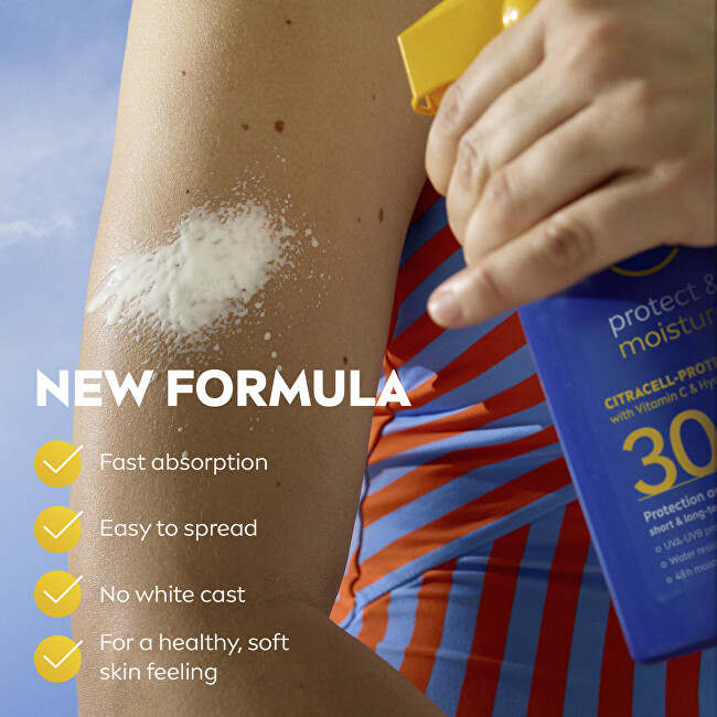 Nivea Sunscreen Spray SPF 30 Protect & Moisture 250 ml 250ml Unisex