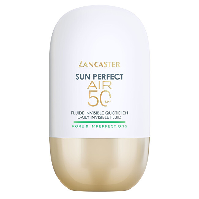 Lancaster Fluid against imperfections SPF 50 Air Daily Invisible Fluid 40 ml 40ml veido apsauga
