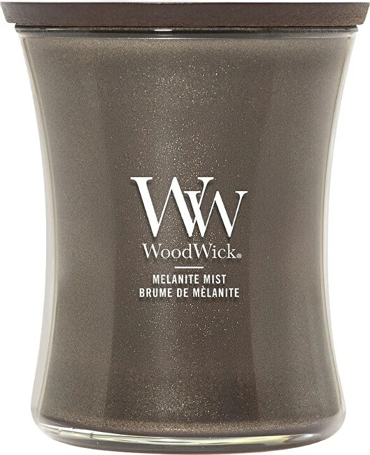 WoodWick Scented candle medium Precious Metals Melanite Mist 275 g kvepianti žvakė