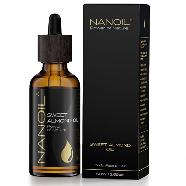 Nanoil Sweet Almond Oil 50 ml 50ml &scaron;ampūnas