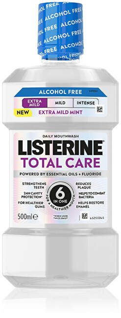 Listerine Total Care Extra Mild Mouthwash 500 ml 500ml dantų skalavimo skystis