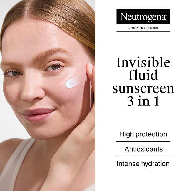 Neutrogena Invisible Hydrating Fluid SPF 50 Ultra Sheer 50 ml 50ml Moterims