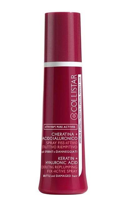 Collistar Treatment spray for fragile and damaged hair Keratin + Hyaluronic Acid (Fix- Active Spray) 100 ml 100ml Moterims