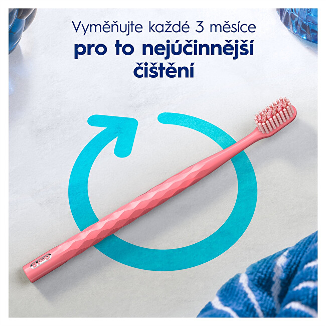 Oral B Toothbrush Pro Sensitive-Clinical 2 pcs dantų &scaron;epetėlis