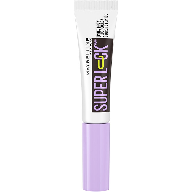Maybelline Super Lock Eyebrow Gel (Tinted Brow) 8 g Black antakių kosmetika