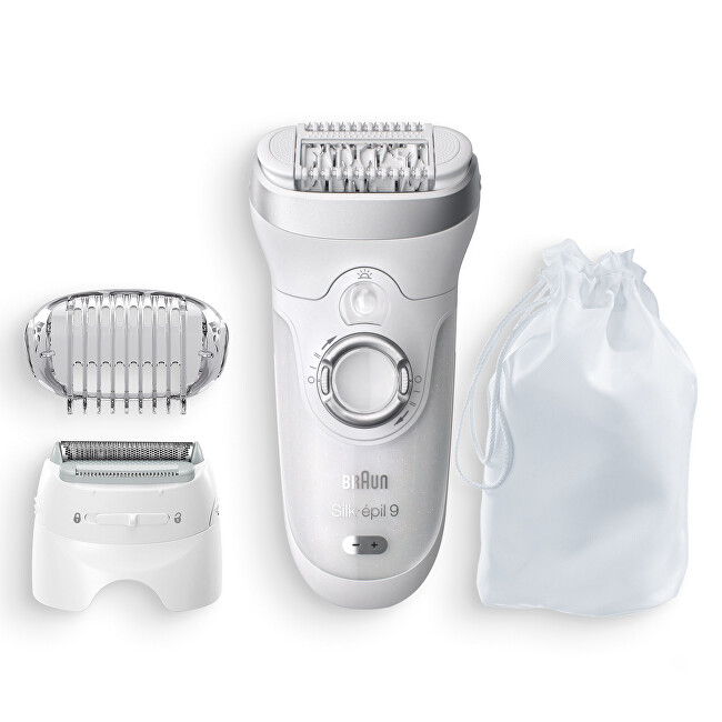 Braun Women&acute;s epilator Silk -&eacute;pil 9-705 Silver depiliavimo prietaisas
