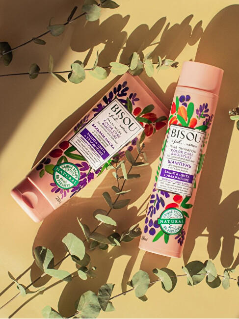 BISOU (Balm-Mask Color Care & Moisture ) 230 ml 230ml atstatomoji plaukų priežiūros priemonė