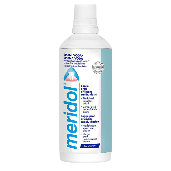 Meridol Mouthwash for healthy gums and fresh breath 400 ml 400ml dantų skalavimo skystis