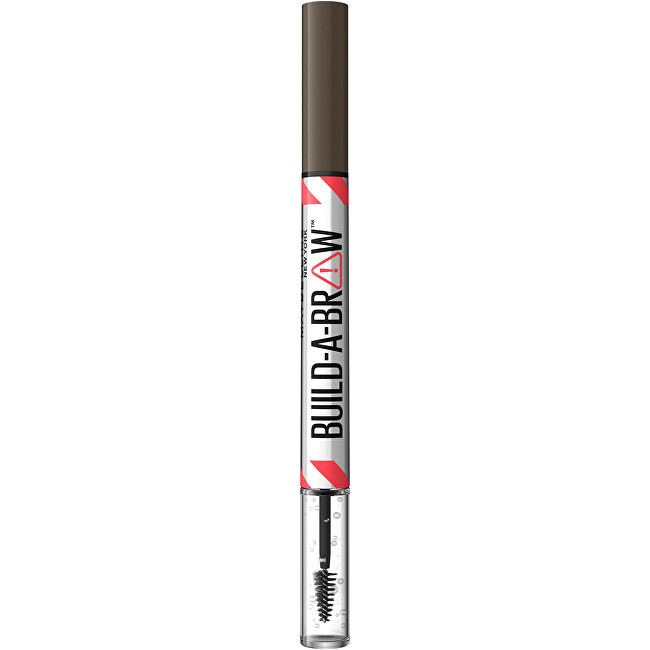 Maybelline Fix and gel for eyebrows Build A Brow (Brow Pen + Sealing Gel) 257 Medium Brown Moterims