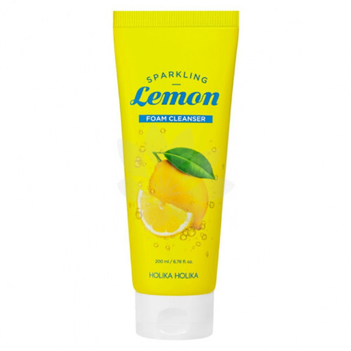 Holika Holika Sparkling Lemon (Foam Clean ser) Cleansing Foam (Foam Clean ser) 200 ml 200ml makiažo valiklis