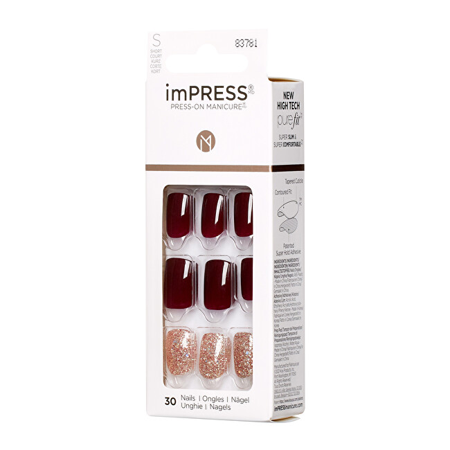 Kiss Self-adhesive nails imPRESS No Other 30 pcs priemonė nagams
