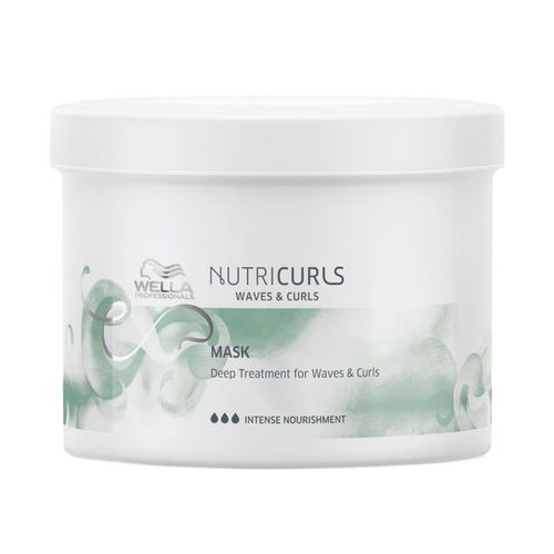 Wella Professionals Smoothing mask for wavy and curly hair Nutricurls ( Wave s & Curls Mask) 150ml atstatomoji plaukų priežiūros priemonė