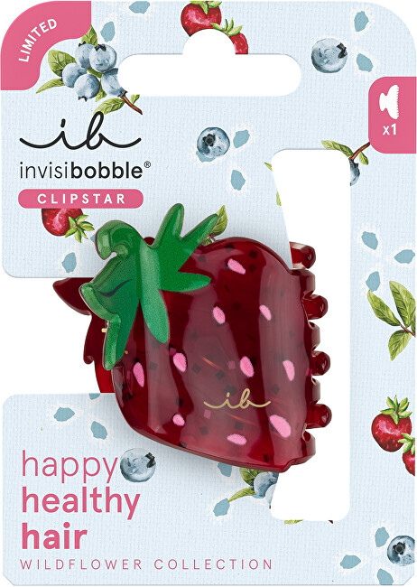 Invisibobble Clipstar Wildflower Berry Brighter Hair Clip M plaukų aksesuaras