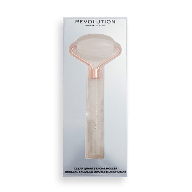 Revolution Skincare Clear Quartz Roller face massage roller kosmetinis prietaisas