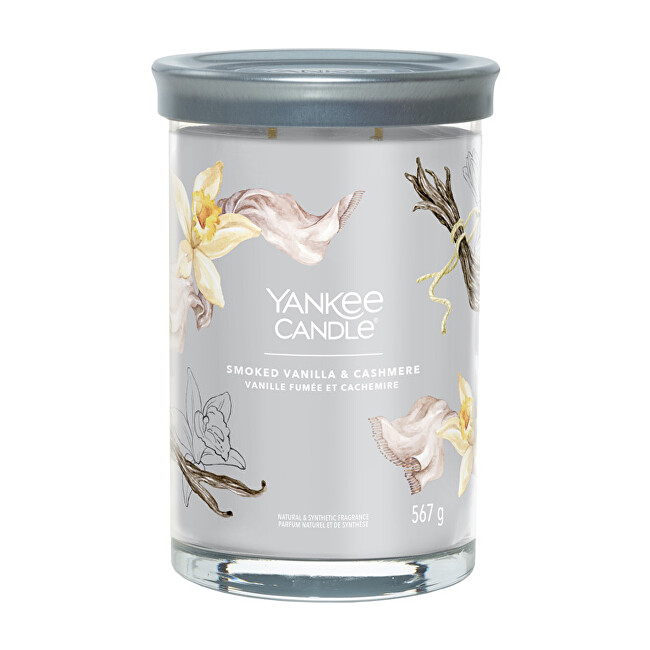 Yankee Candle Aromatic candle Signature tumbler large Smoked Vanilla & Cashmere 567 g Unisex
