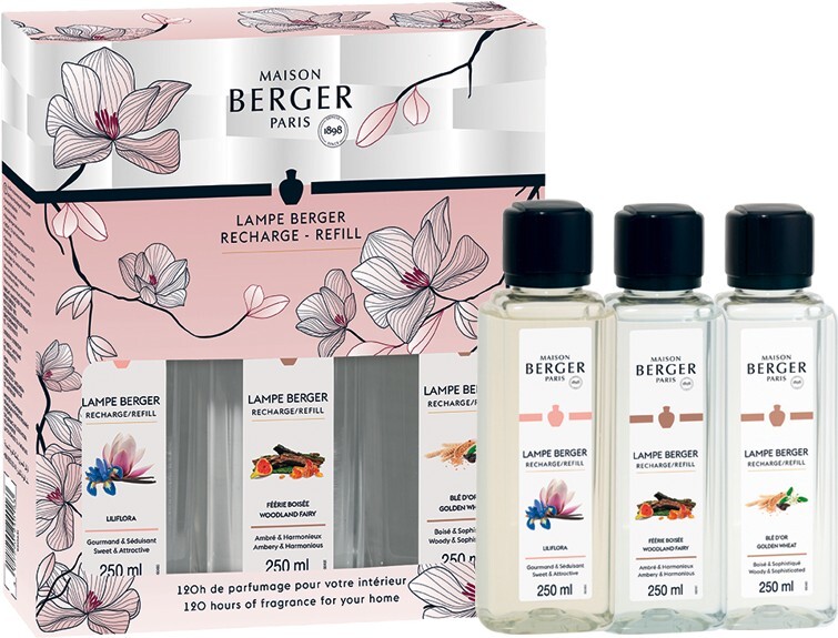 Maison Berger Paris Gift set of Bolero diffuser refills triopack 3 x 250 ml 250ml Unisex