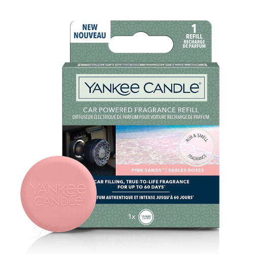 Yankee Candle Car Powered Pink Sands 1 pc diffuser refill for car socket Unisex