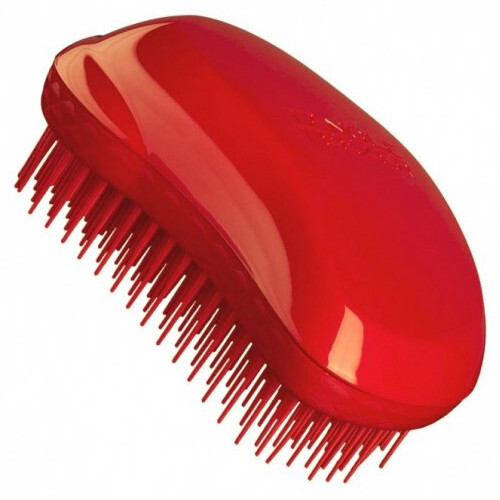 Tangle Teezer Thick & Curl y Hair Brush Salsa Red plaukų šepetys