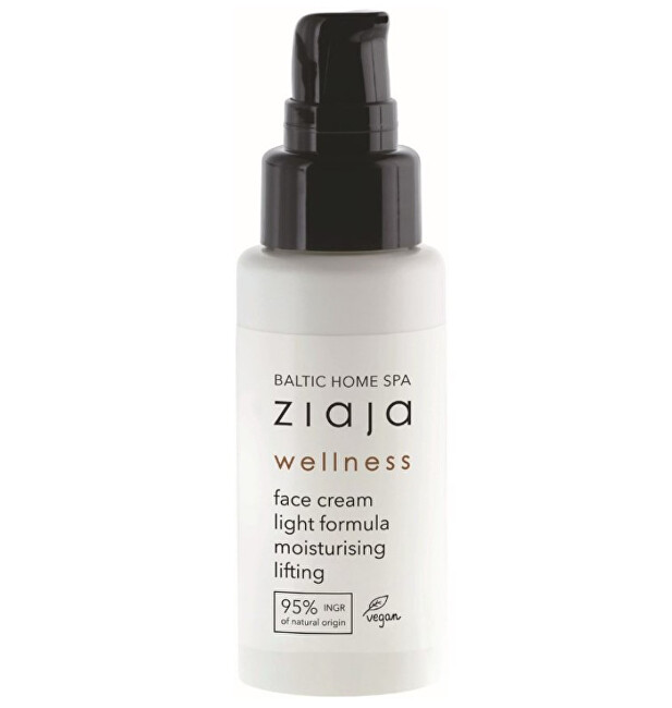 Ziaja Lightweight moisturizing and lifting face cream Baltic Home Spa Wellness (Face Cream) 50 ml 50ml vietinės priežiūros priemonė