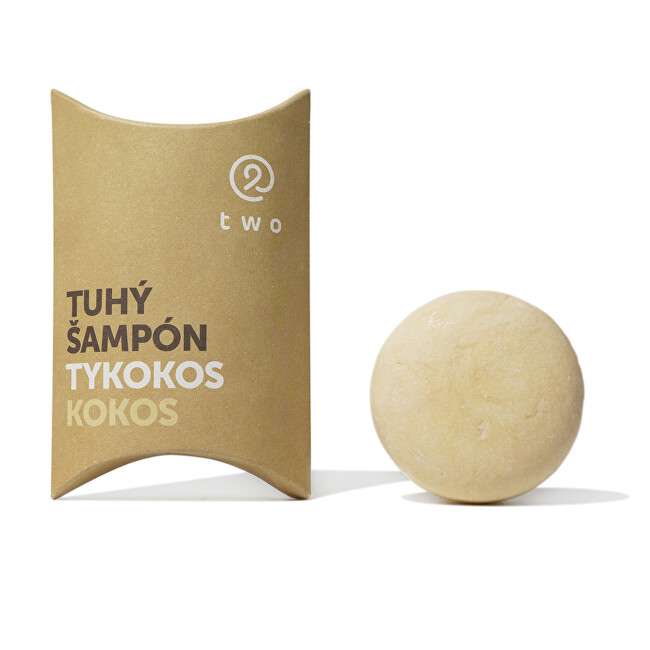 two cosmetics Solid shampoo for dry and stressed hair TYKOKOS 85 g šampūnas