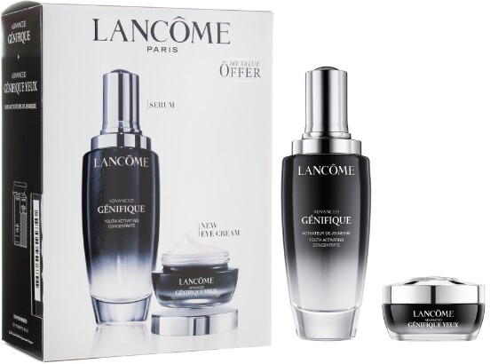 Lancome G&eacute;nifique skin care gift set Moterims