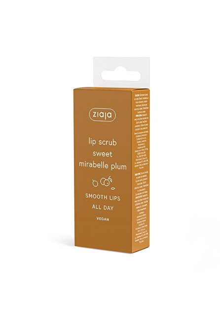 Ziaja Peeling na rty sladk&aacute; mirabelka 12ml 12ml Moterims