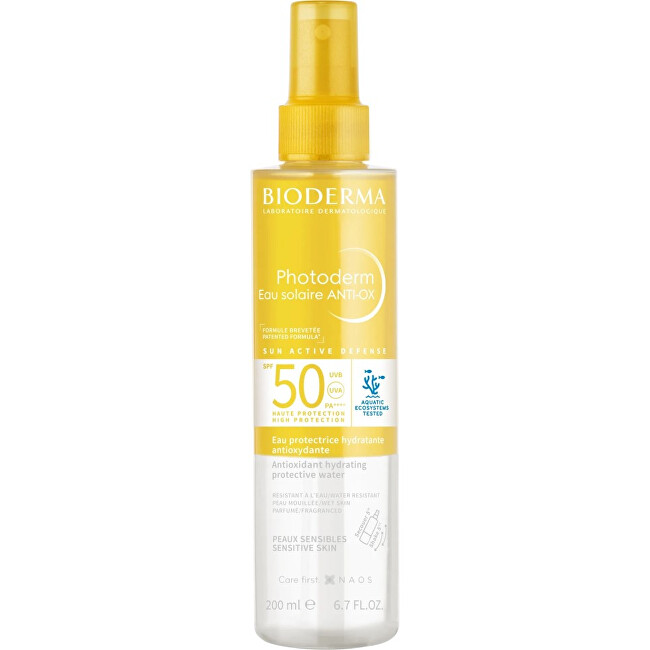 BIODERMA Hydrating protective water SPF 50 Photoderm (Antioxidant Hydrating Protective Water) 200 ml 200ml Unisex