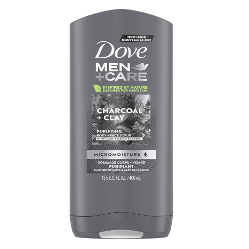 Dove Men & Care Charcoal & Clay Shower Gel ( Body And Face Wash) 400ml Vyrams