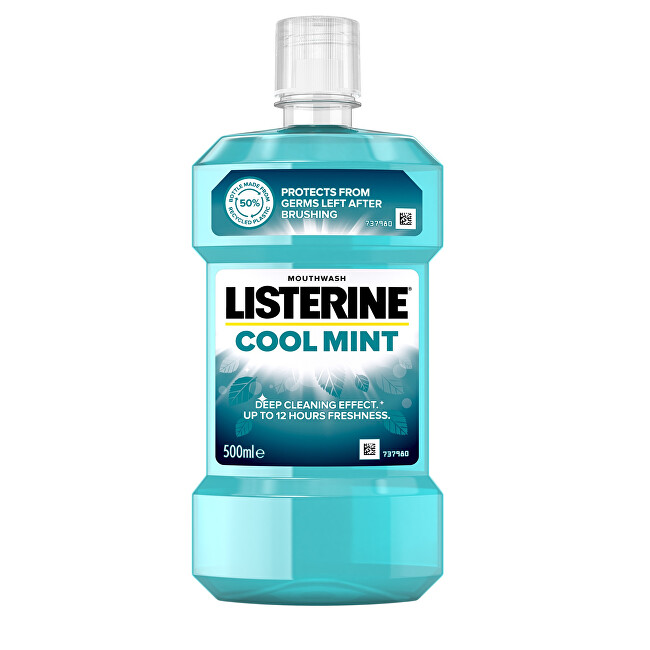 Listerine Mouthwash on plaque Coolmint 250ml dantų skalavimo skystis