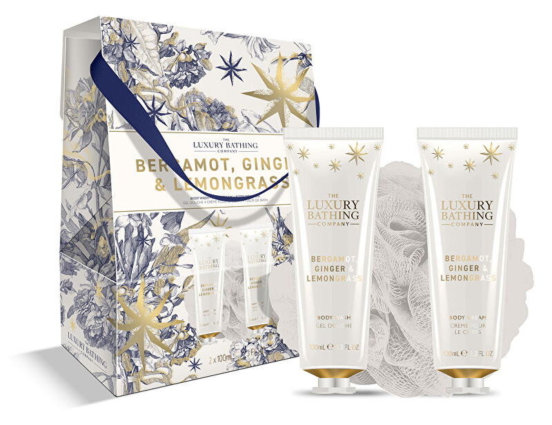 The Luxury Bathing Company Body care set in a gift box Bergamot, Ginger & Lemongrass 3 pcs Unisex