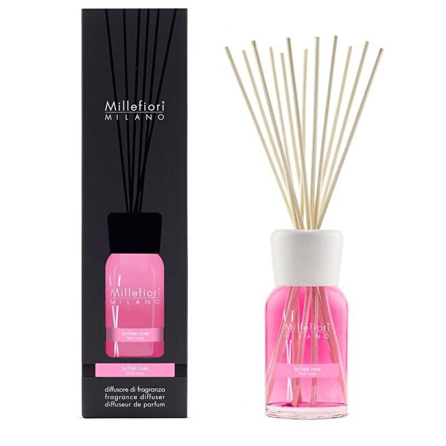 Millefiori Milano STICK DIFFUSER 500 ml LYCHEE ROSE 500ml Unisex