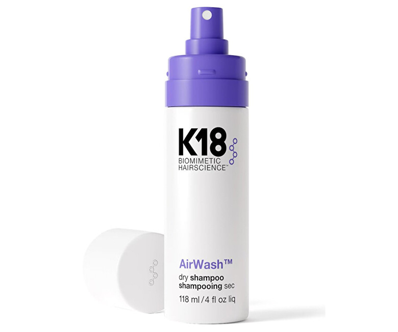 K18 AirWash Dry Shampoo 118ml sausas &scaron;ampūnas