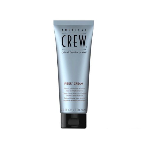 American Crew Hair Cream with natural luster and medium fixation (Fiber Cream) 100 ml 100ml modeliavimo priemonė