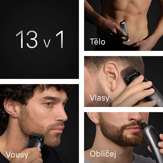 Braun Series 7 AIO7560 13-in-1 Multifunctional Trimmer plaukų segtukas