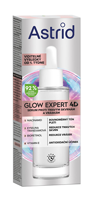 Astrid Glow Expert Serum against dark spots and wrinkles 30 ml 30ml Moterims