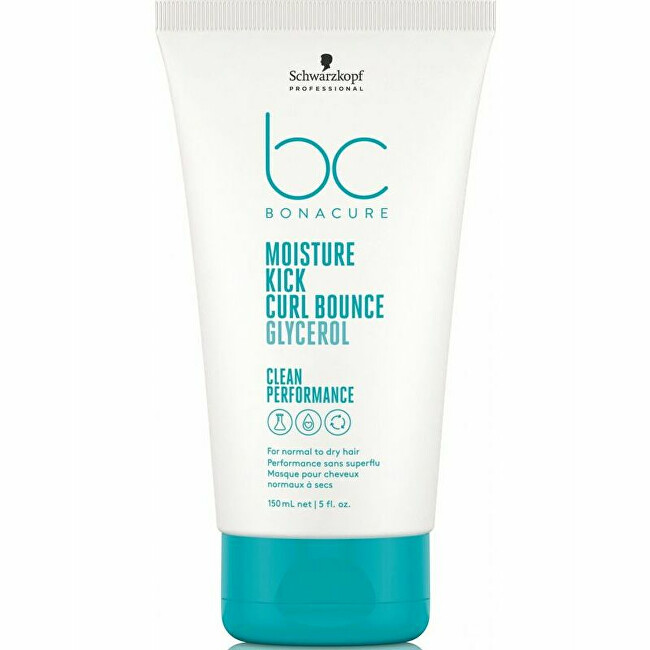 Schwarzkopf Professional Moisture Kick ( Curl Bounce) rinse-free cream for curly and wavy hair 150 ml 150ml Moterims