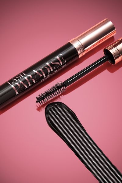 L&acute;Or&eacute;al Paris Lengthening mascara for intense volume Lash Paradise Forever Noir (Mascara) 6.4 ml Black blakstienų tu&scaron;as