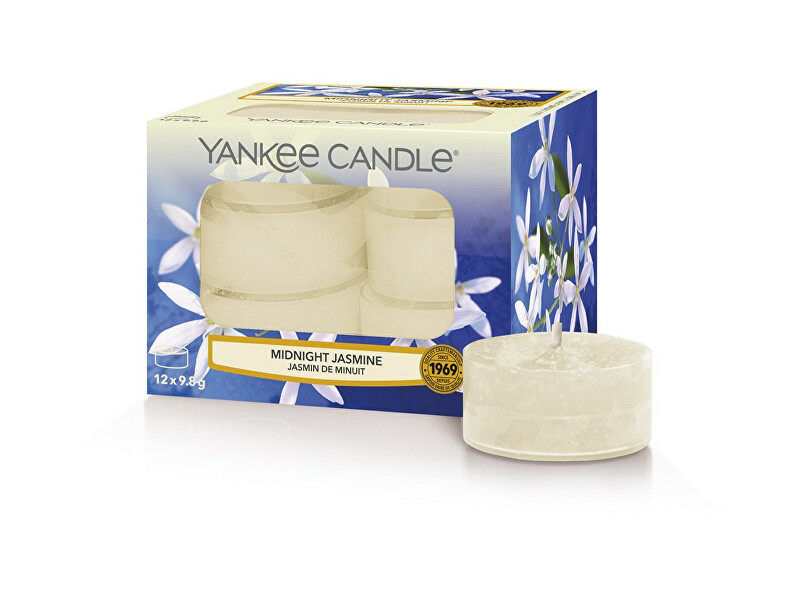 Yankee Candle Aromatic tealights Midnight Jasmine 12 x 9.8 g Unisex