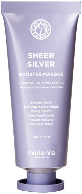Maria Nila Nourishing mask for blonde hair Sheer Silver (Masque) 50ml Moterims
