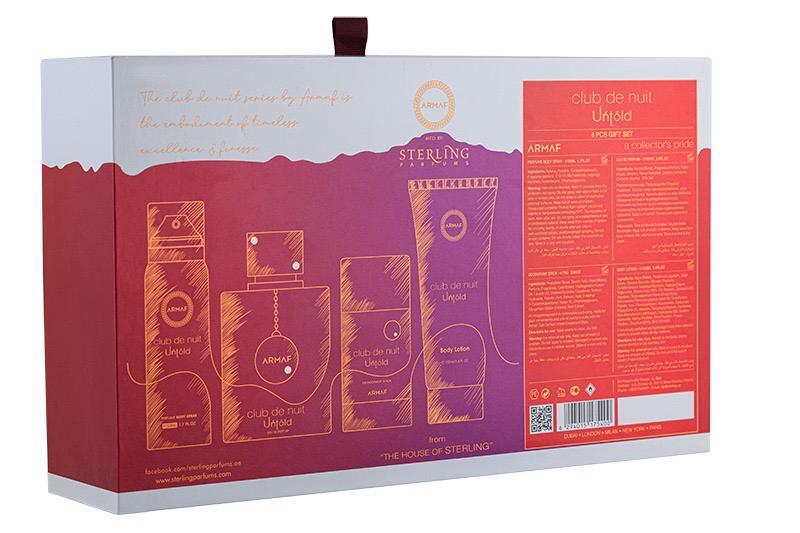 Armaf Club De Nuit Untold - EDP 105 ml + tělov&eacute; ml&eacute;ko 100 ml + tuh&yacute; deodorant 75 g + tělov&yacute; sprej 50 ml 105ml NI&Scaron;INIAI Club De Nuit Untold - EDP 105 ml + tělov&eacute; ml&eacute;ko 100 ml + tuh&yacute; deodorant 75 g + tělov&yacute; sprej 50 ml Kvepalai Unisex Rinkinys