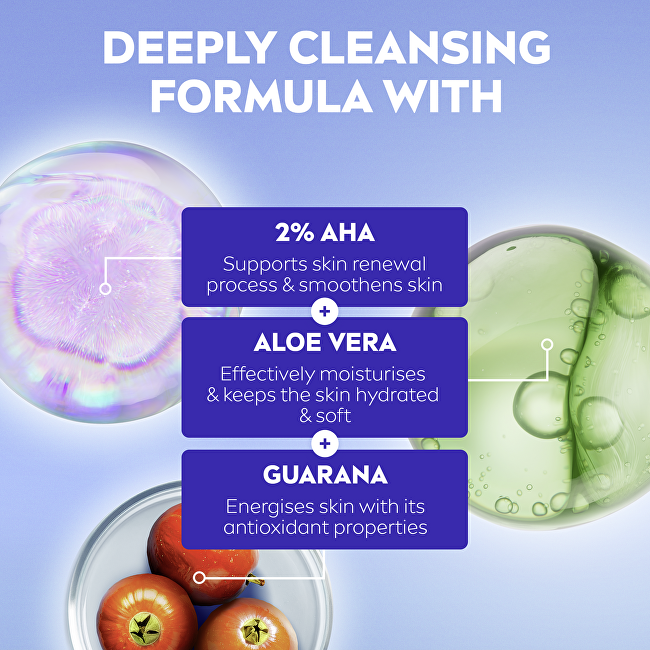 Nivea Luminous Skin Glow Wash Gel 150 ml 150ml makiažo valiklis