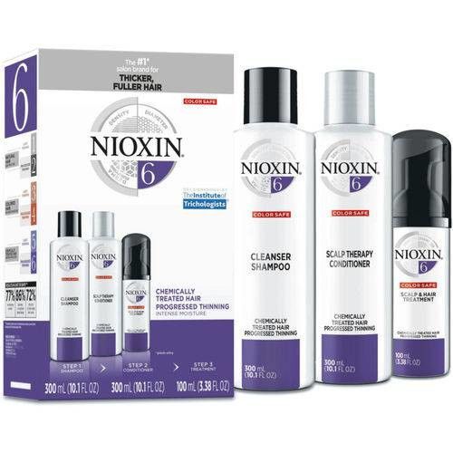 Nioxin Gift System 6 for Thinning Normal to Thick Natural and Chemically Treated Hair System 6 ( Hair Syste Unisex