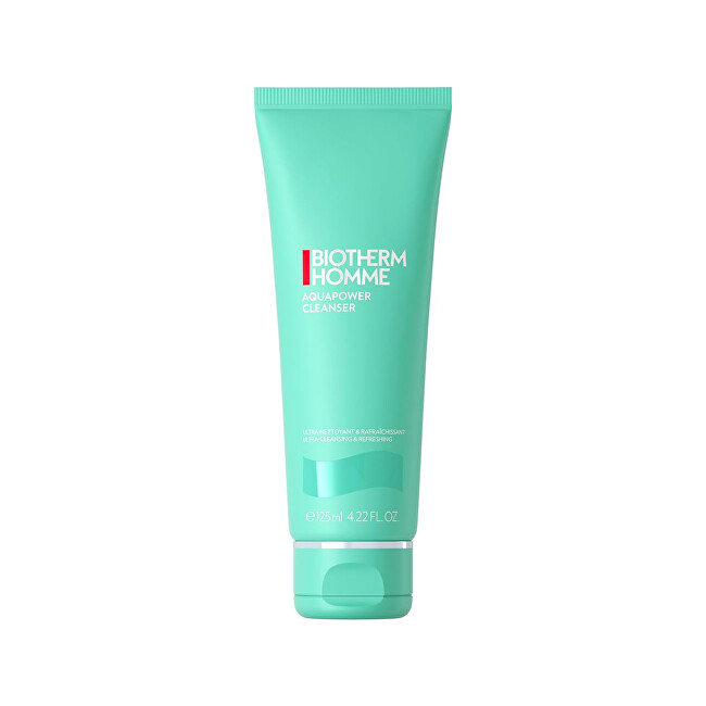 Biotherm Cleansing skin gel for men Homme Aquapower (Cleanser) 125 ml 125ml makiažo valiklis