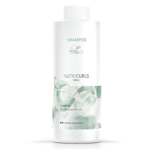 Wella Professionals Micellar Shampoo for wavy and curly hair Nutricurls (Micellar Shampoo) 1000ml šampūnas