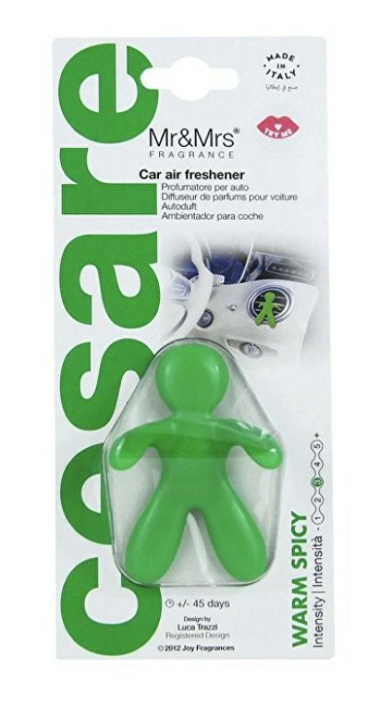 Mr&Mrs Fragrance Cesare Warm Spicy Green - vůně do auta automobilio gaiviklis