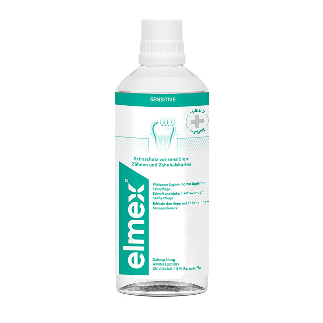 Elmex Ear Water Sensitive Plus for sensitive teeth 400 ml 400ml Unisex