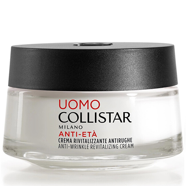 Collistar Uomo Anti-Wrinkle Revitalizing Cream Dieninis kremas Dieninis veido kremas Vyrams