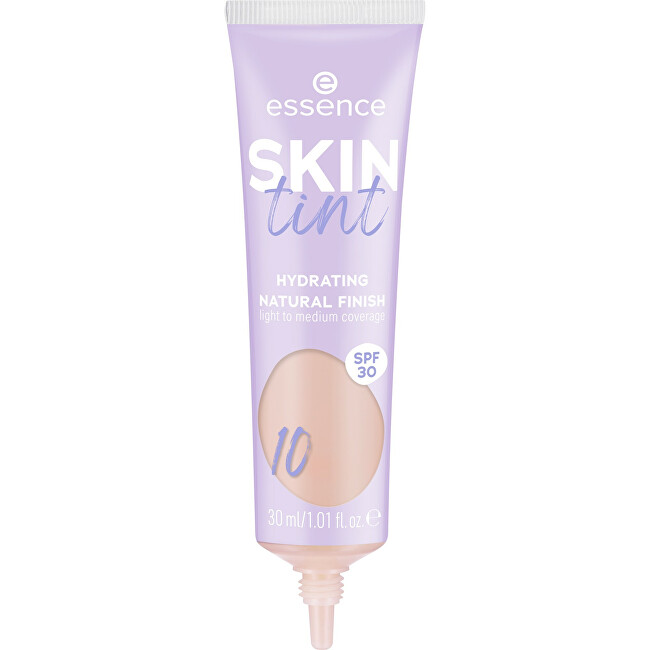 Essence Skin Tint Hydrating Natural Finish Makiažo pagrindas Moterims