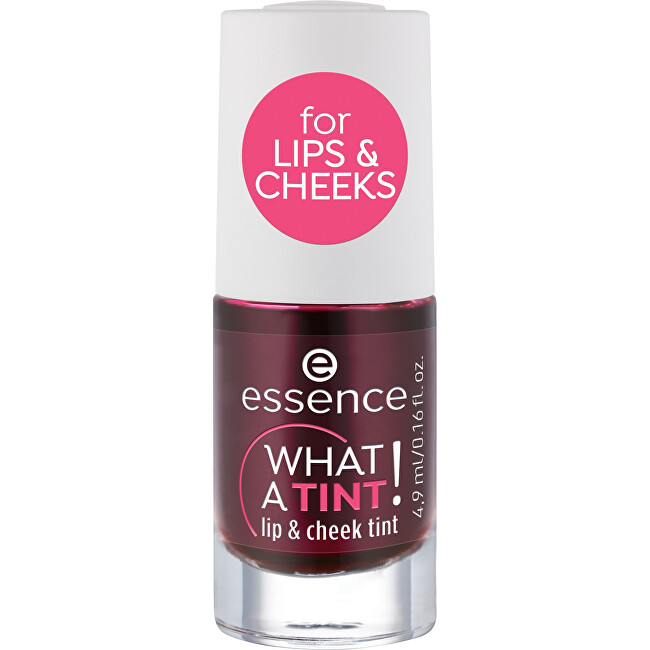 Essence What a Tint! Lip & Cheek Tint 4.9 ml 01 Kiss From a Rose skaistalai